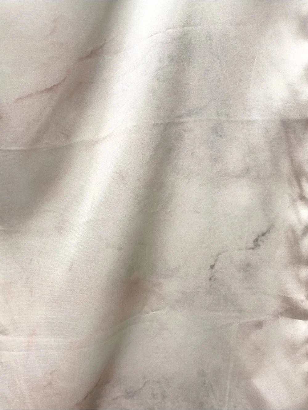 Kitsch Beauty Satin Pillowcase White Marble Standard Size Gentle on Skin & Hair